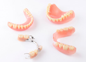 full and partial dentures