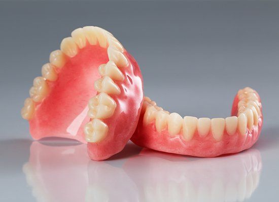 Full set of dentures